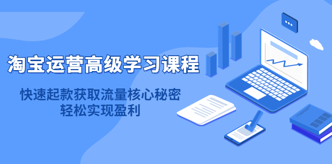 淘宝运营高级学习课程:快速获取流量核心秘密,轻松实现盈利!