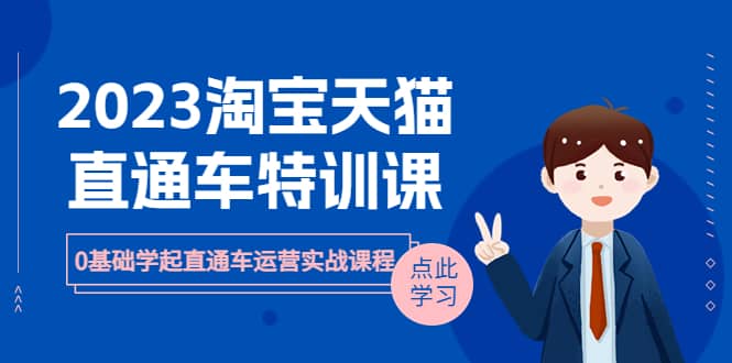 2023淘宝·天猫直通车评特训课,0基础学起直通车运营实战课程(8节课时)